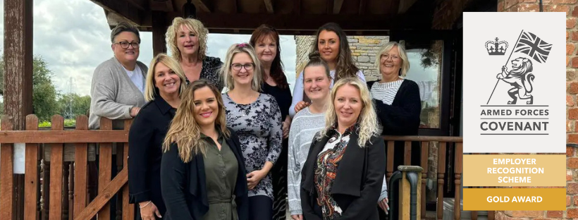 Training partner Betaris win Gold Defence Employer Recognition Scheme Award