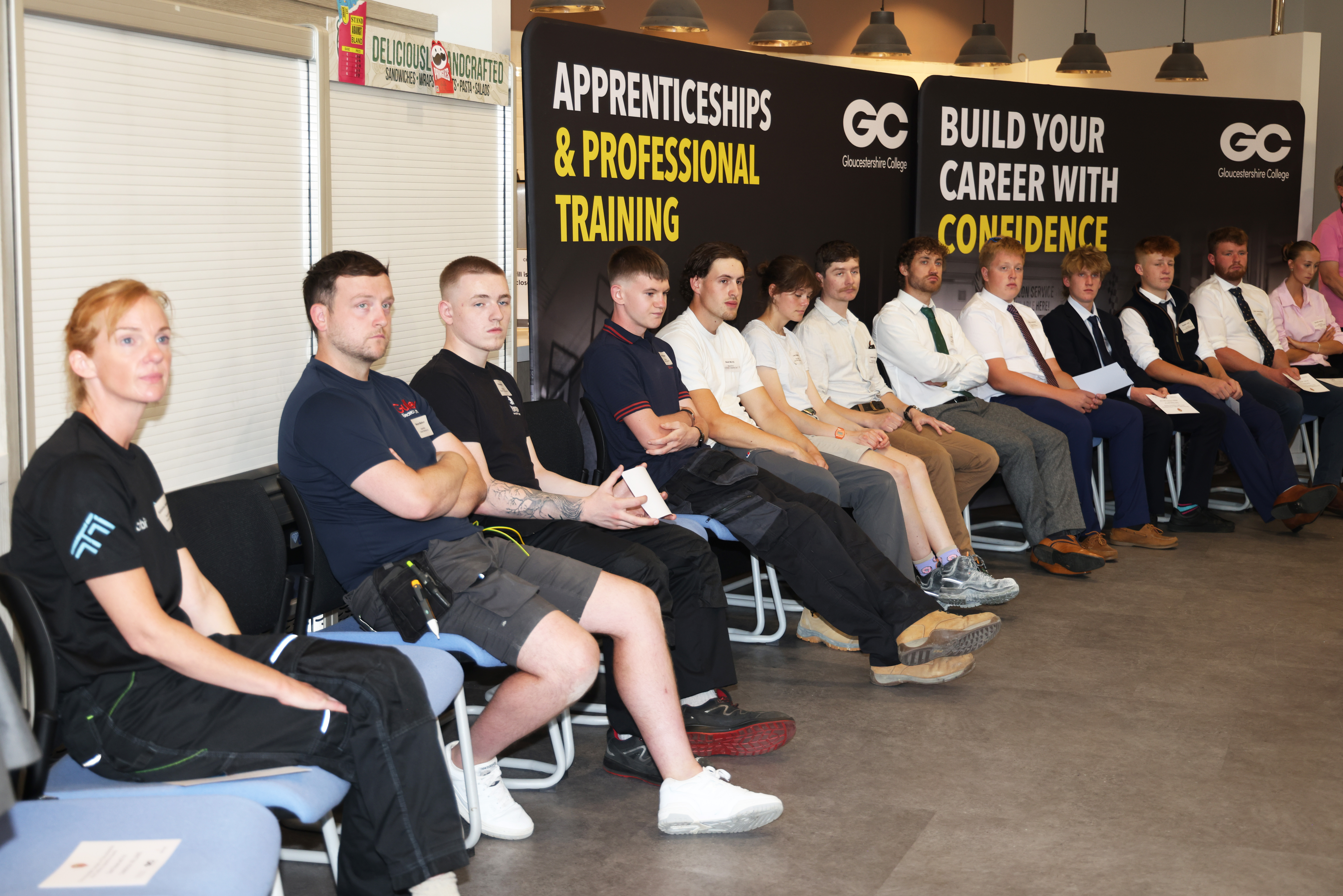 2026 Apprentice Recipients Waiting For The Event To Start