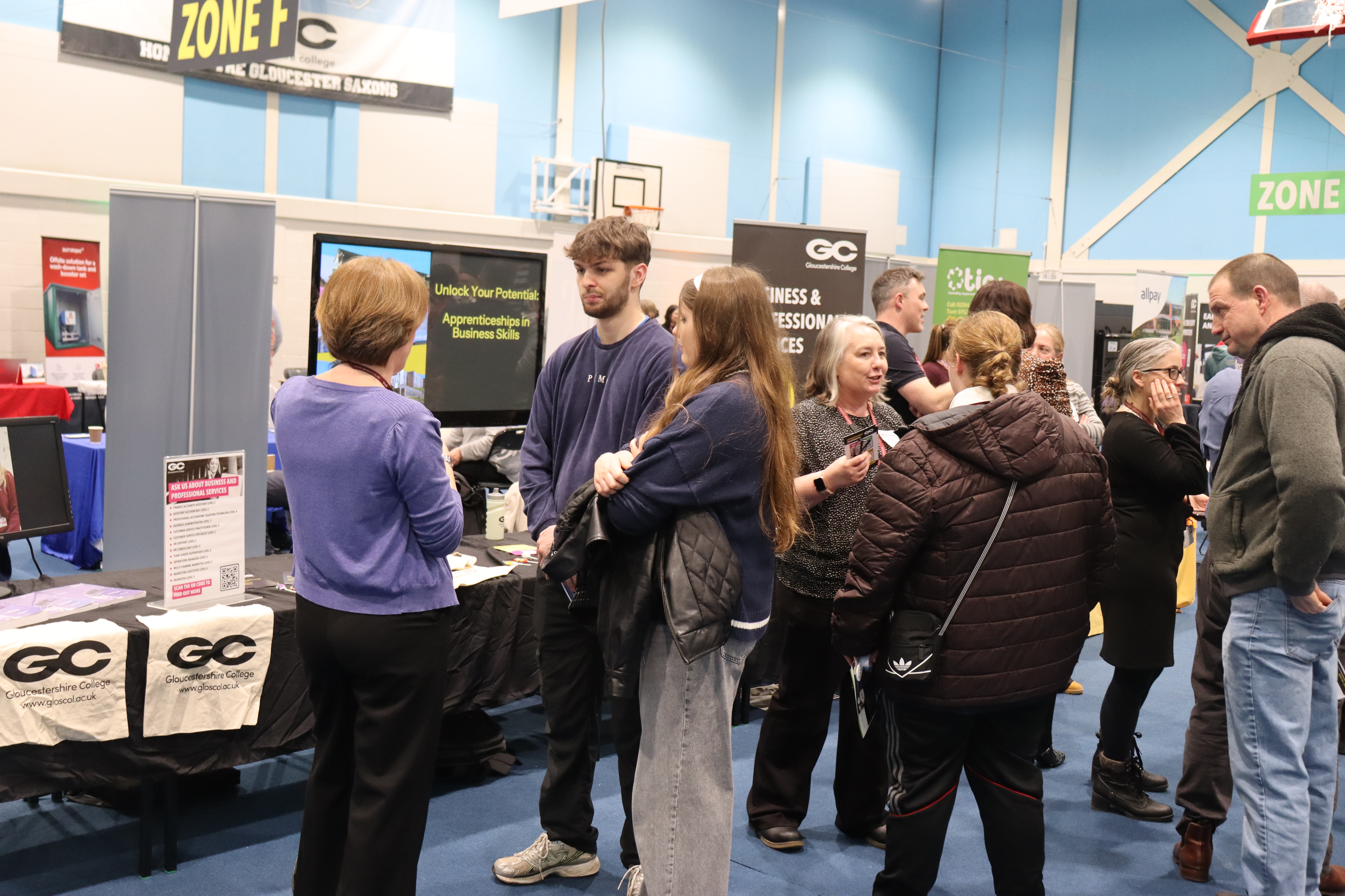 How do you continue to support businesses throughout the apprenticeship?