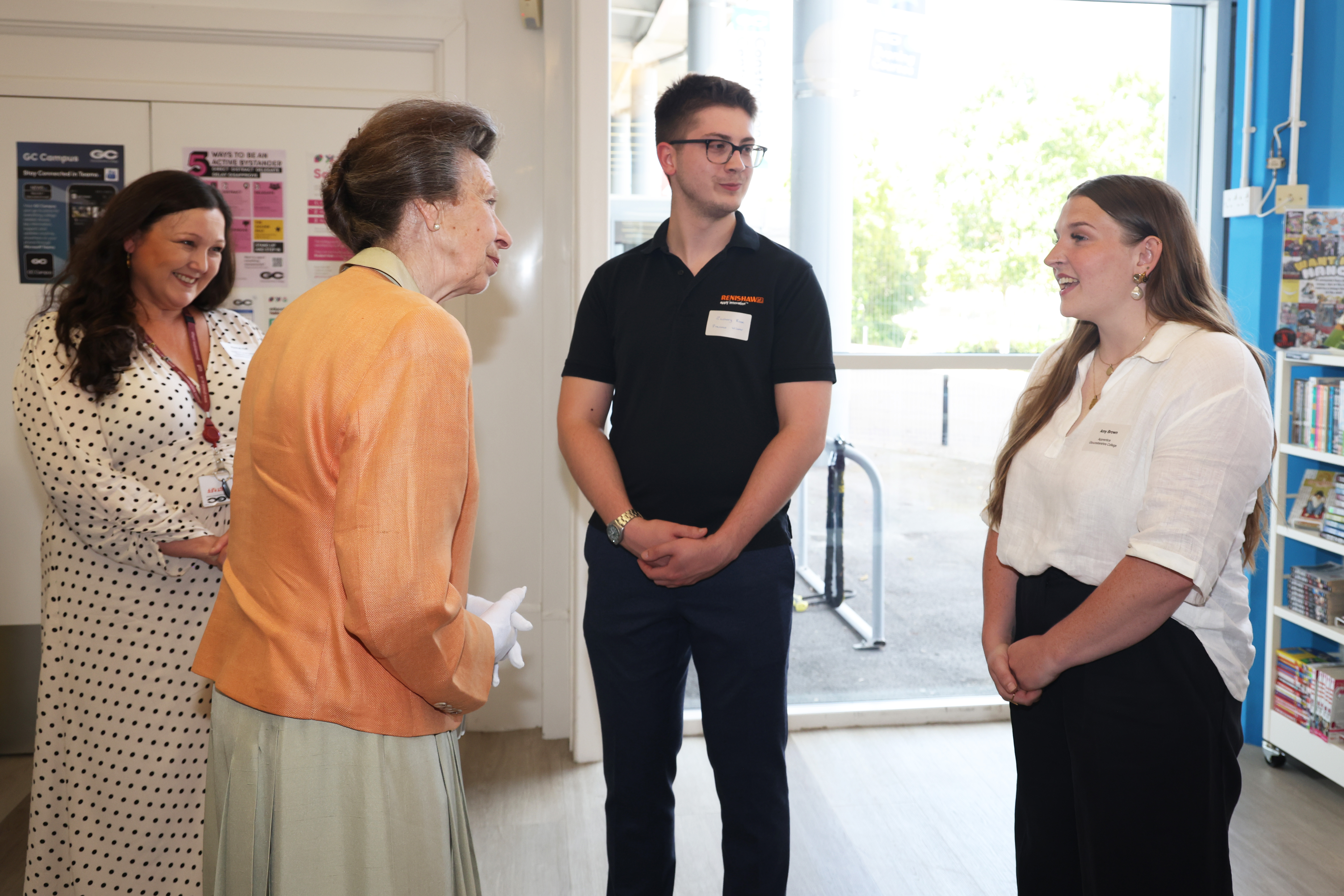 54. HRH In The Library With GC Apprentices
